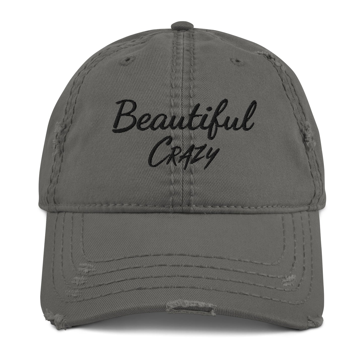 Beautiful Crazy Distressed Dad Hat