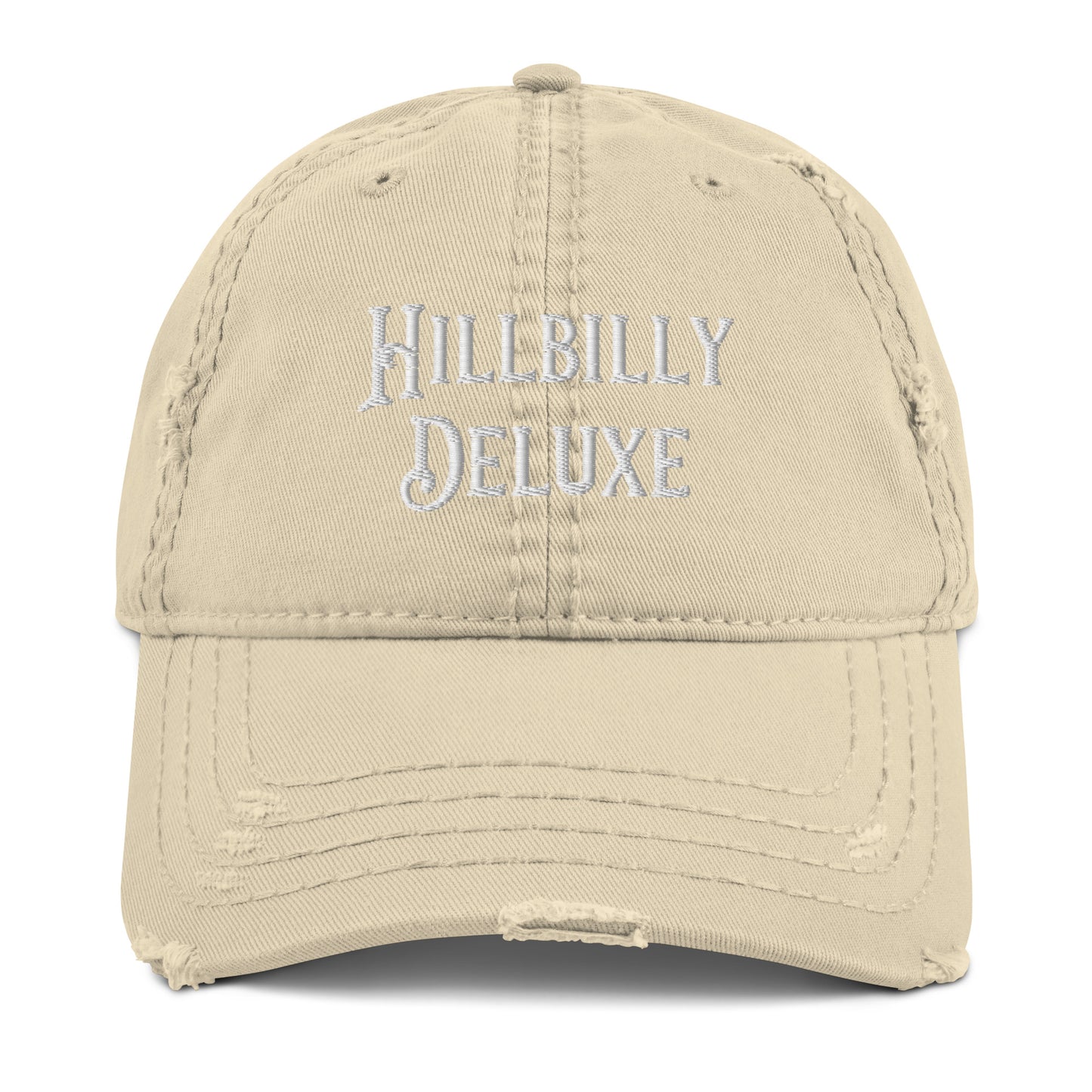 Hillbilly Deluxe Distressed Dad Hat