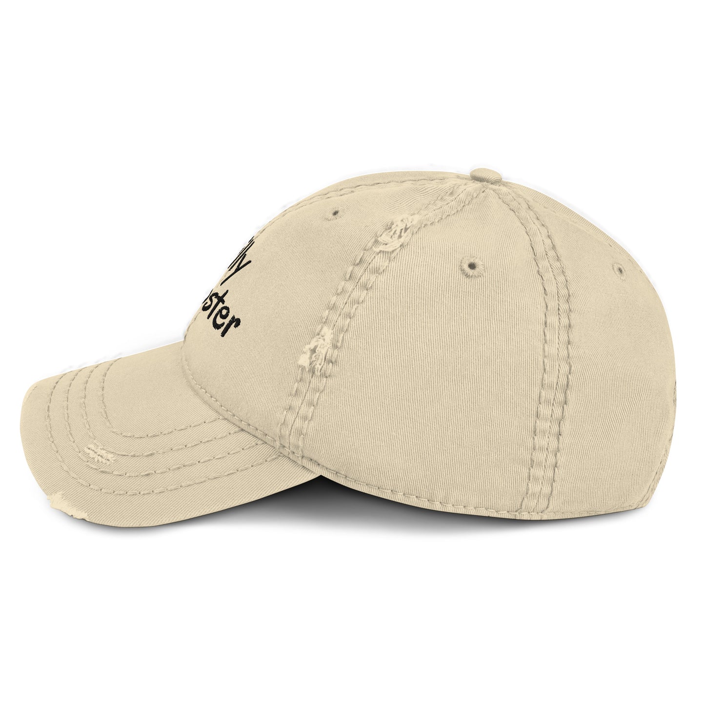 Hillbilly Hipster Distressed Dad Hat