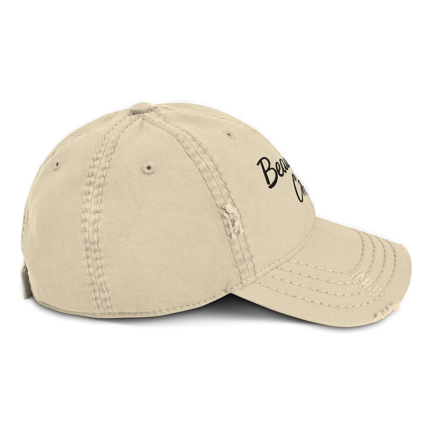 Beautiful Crazy Distressed Dad Hat