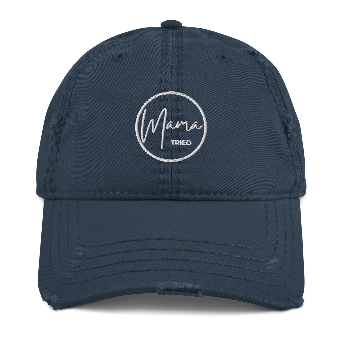 Mama Tried Distressed Dad Hat