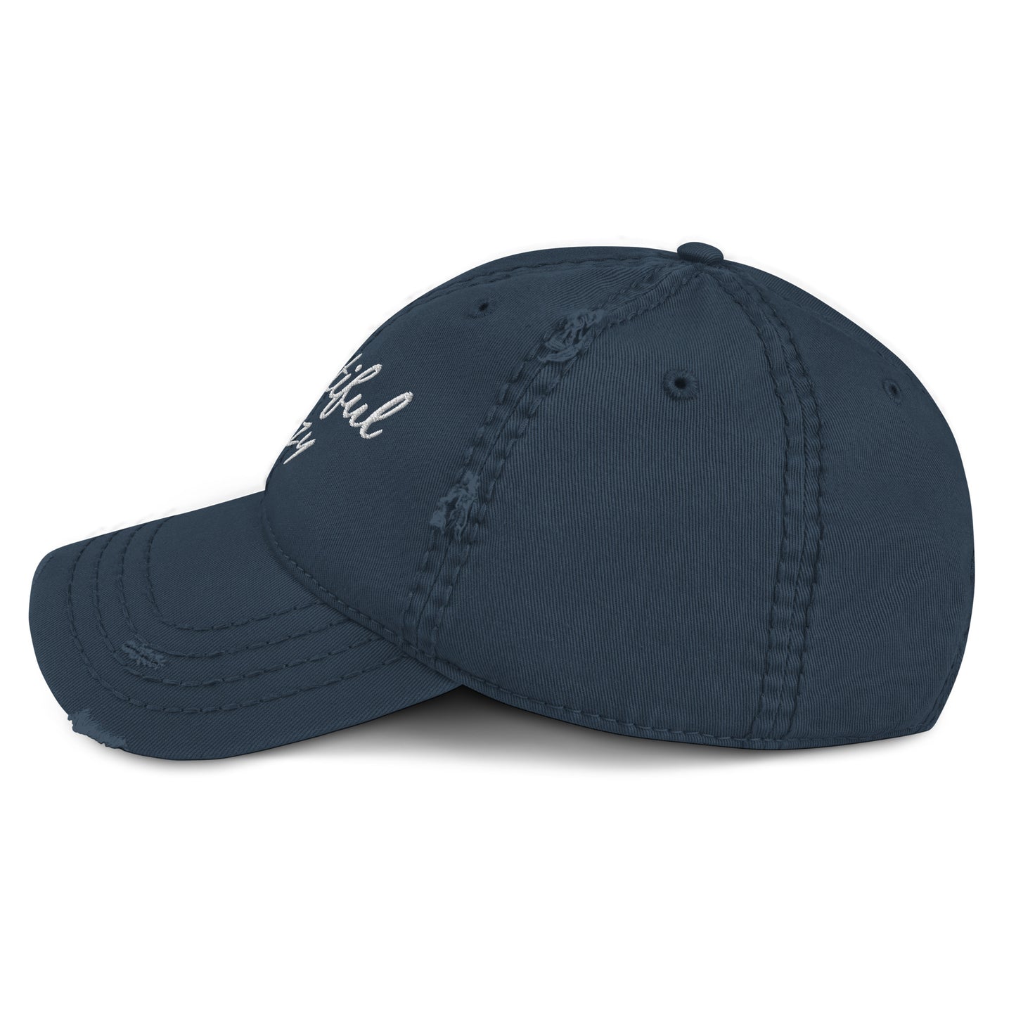 Beautiful Crazy Distressed Dad Hat