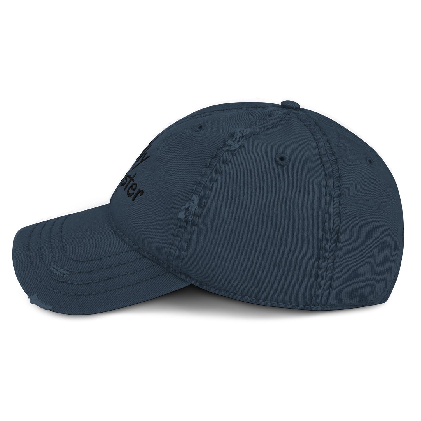 Hillbilly Hipster Distressed Dad Hat