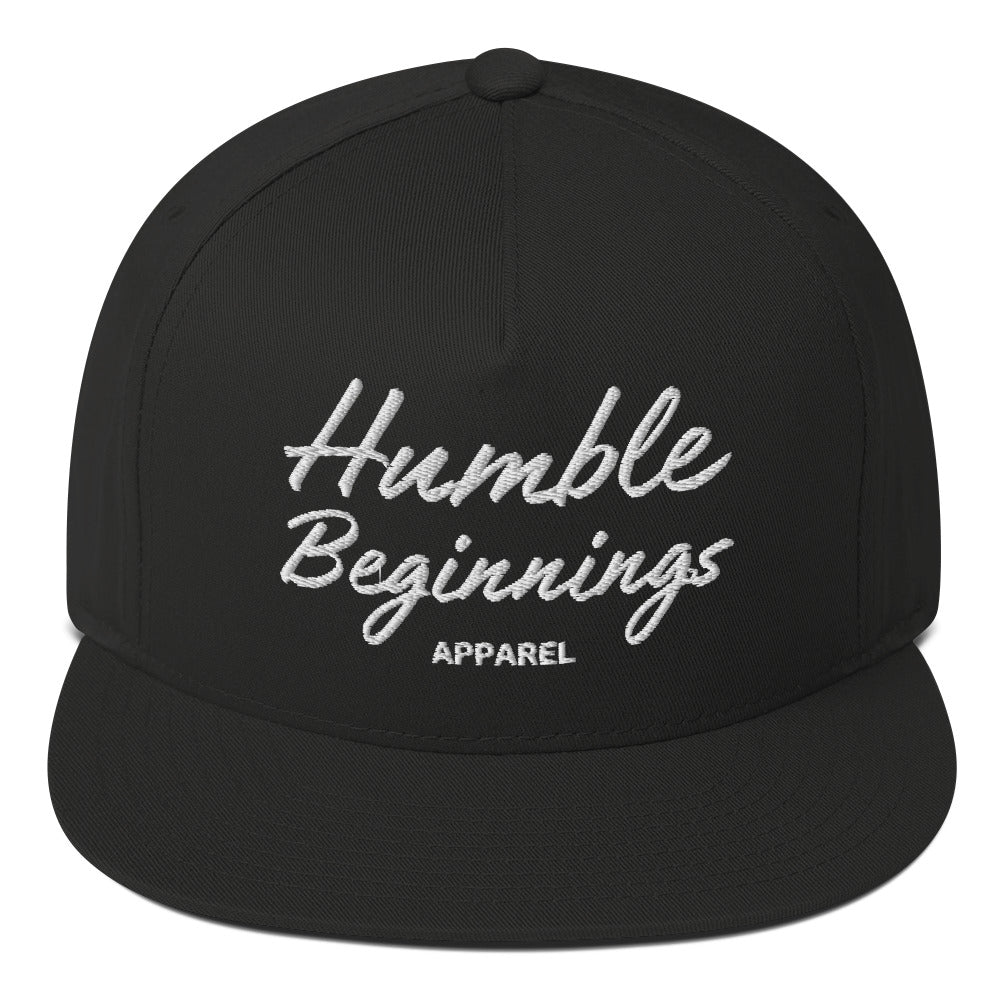 Humble Beginnings Flat Bill Cap