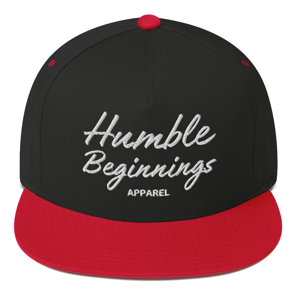 Humble Beginnings Flat Bill Cap