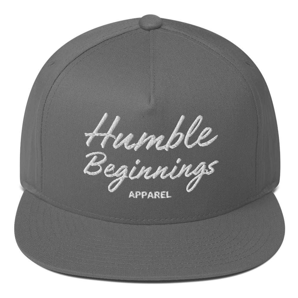 Humble Beginnings Flat Bill Cap