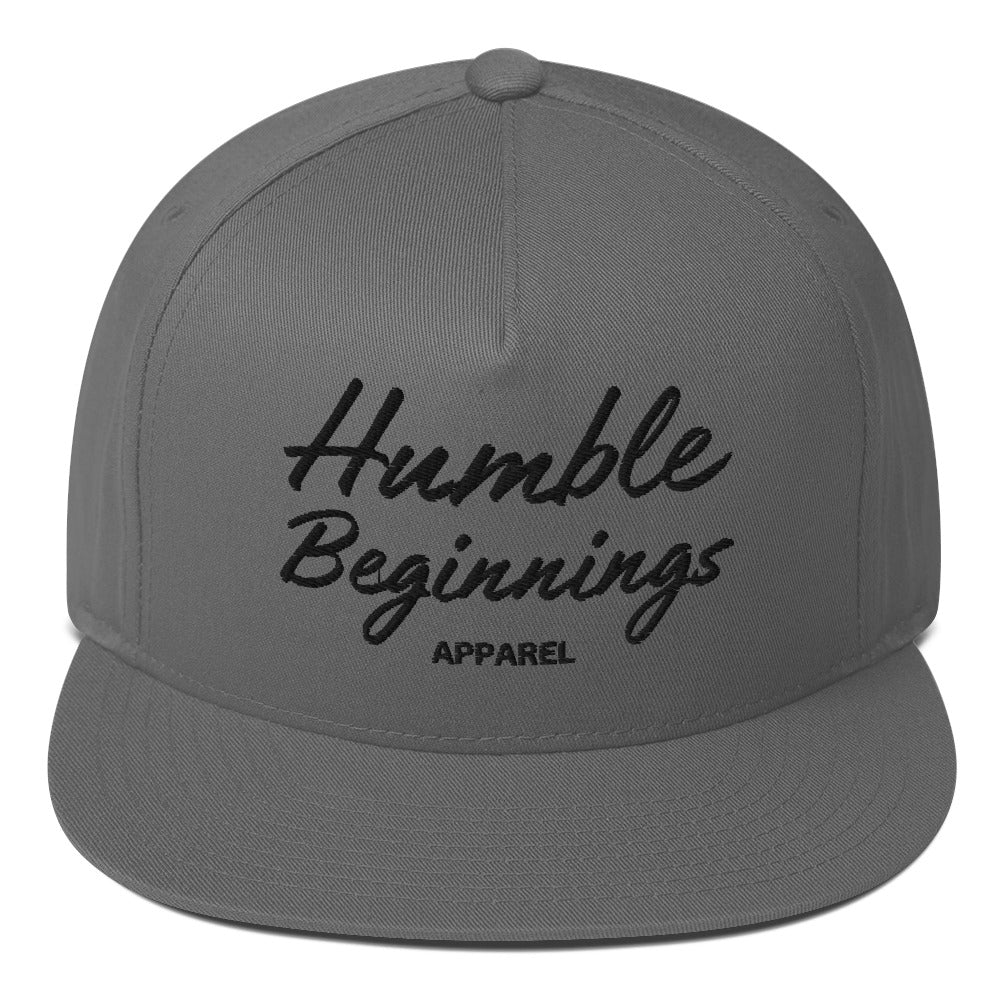 Humble Beginnings Flat Bill Cap