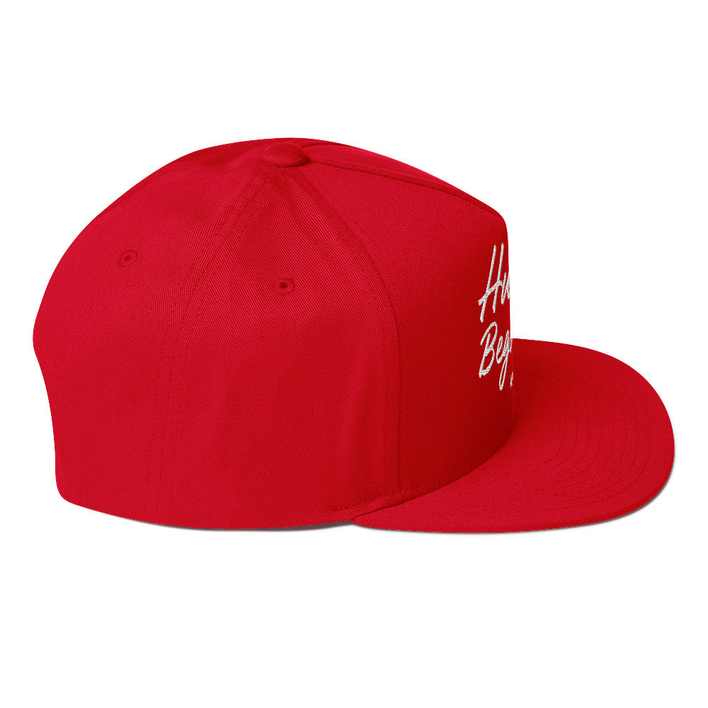 Humble Beginnings Flat Bill Cap