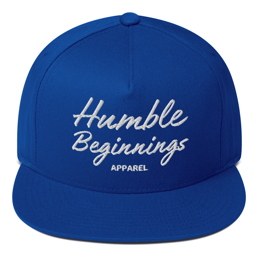 Humble Beginnings Flat Bill Cap