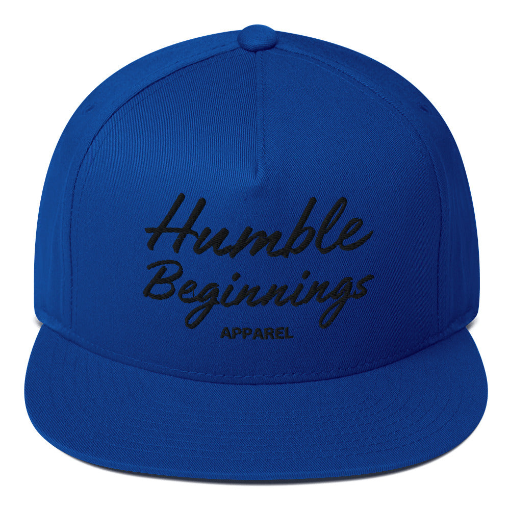 Humble Beginnings Flat Bill Cap