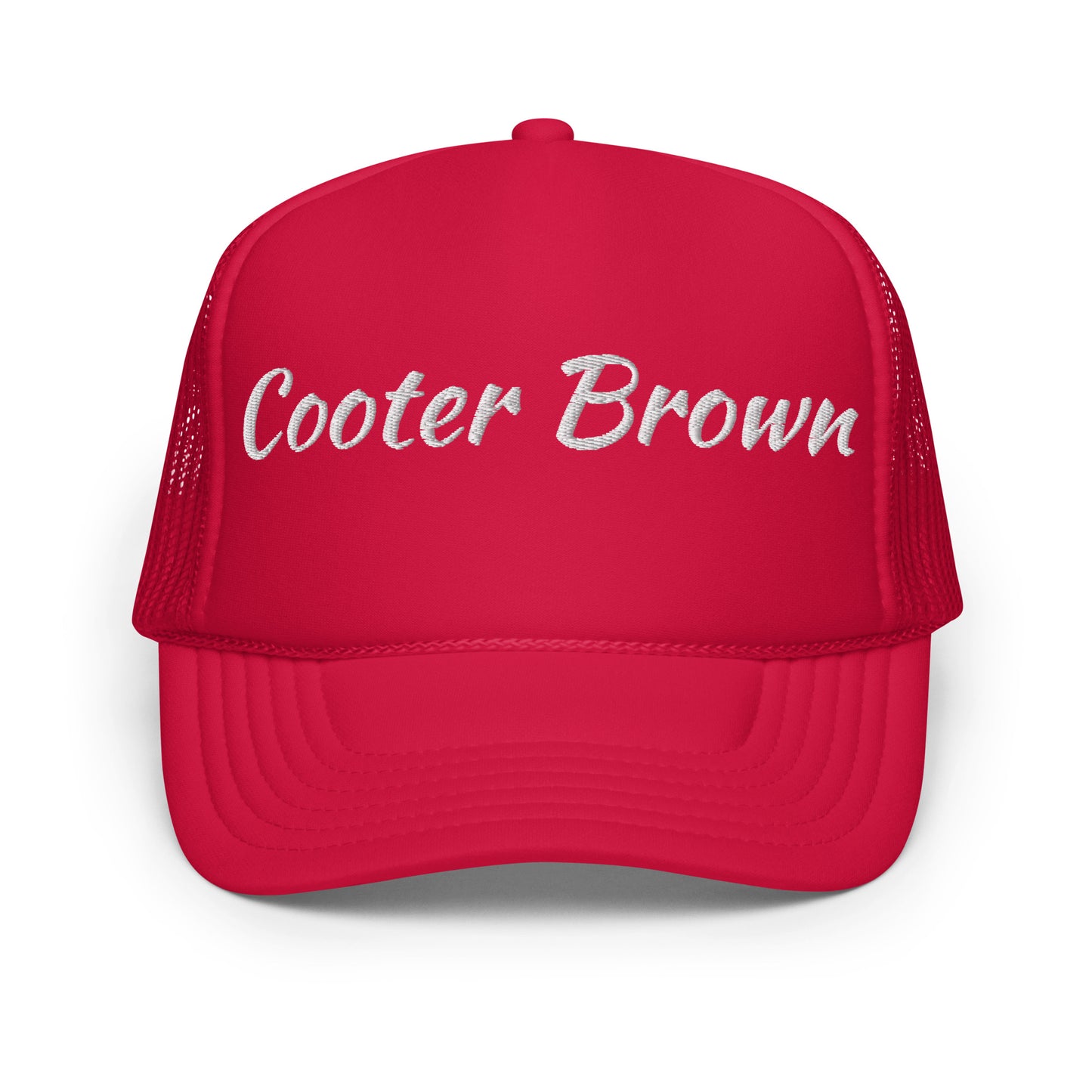 Cooter Brown Foam trucker hat