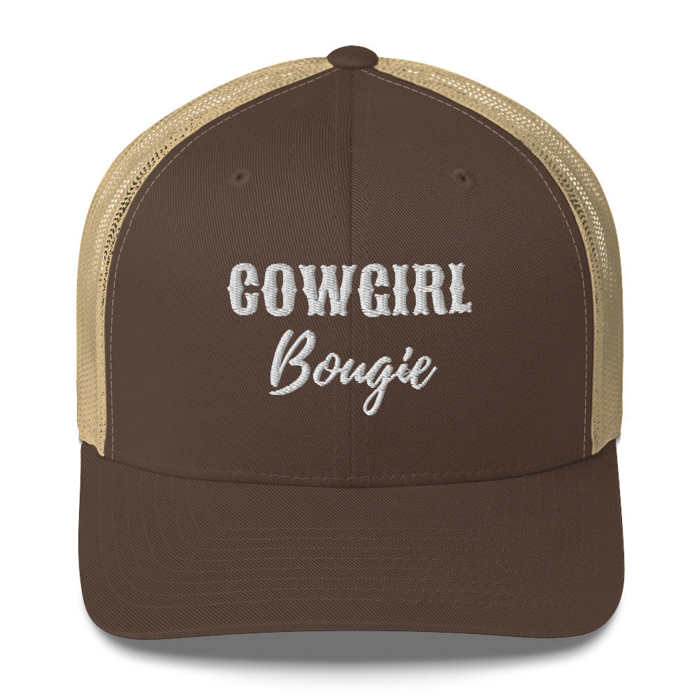 Cowgirl Bougie Trucker Cap