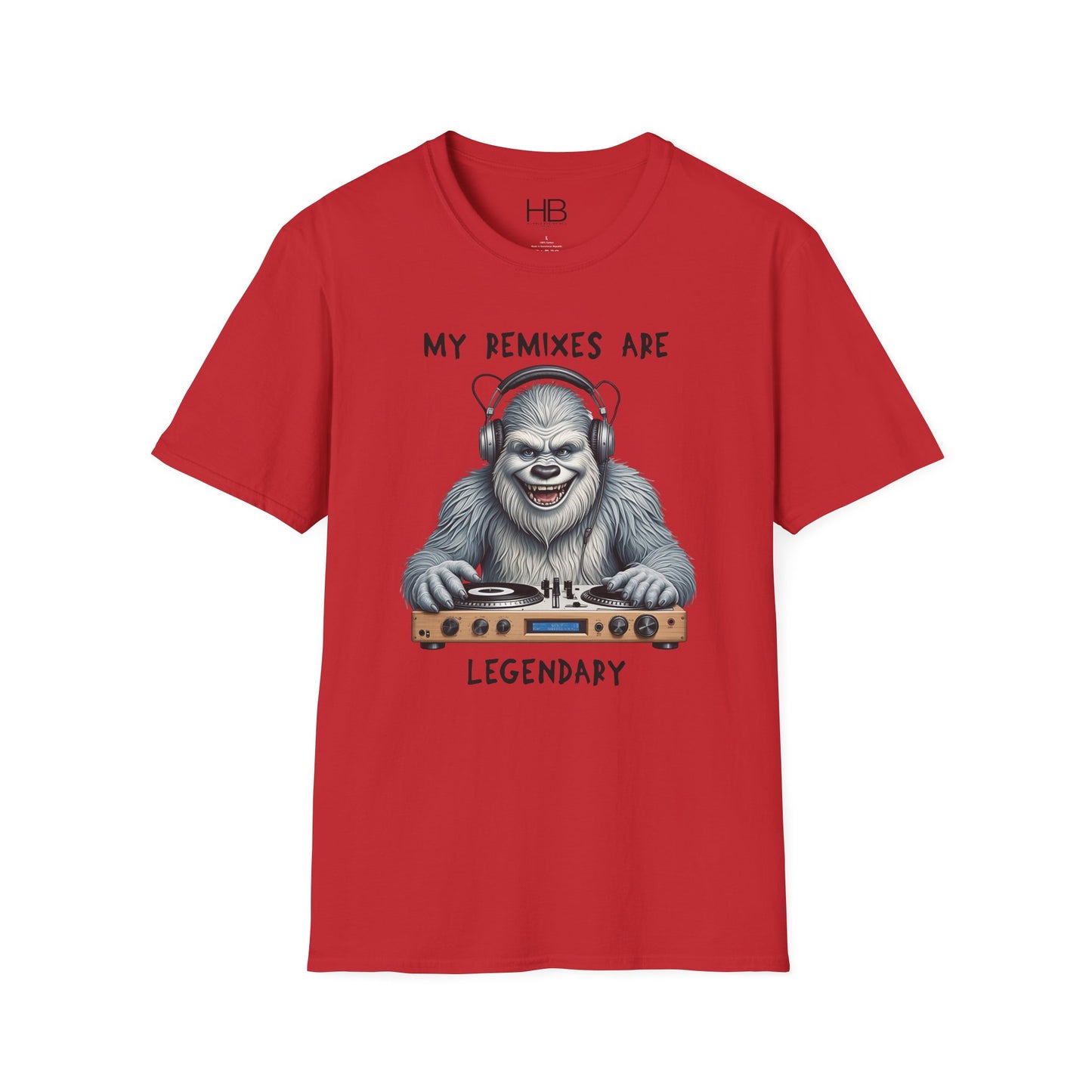 Abominable DJ Unisex Softstyle T-Shirt