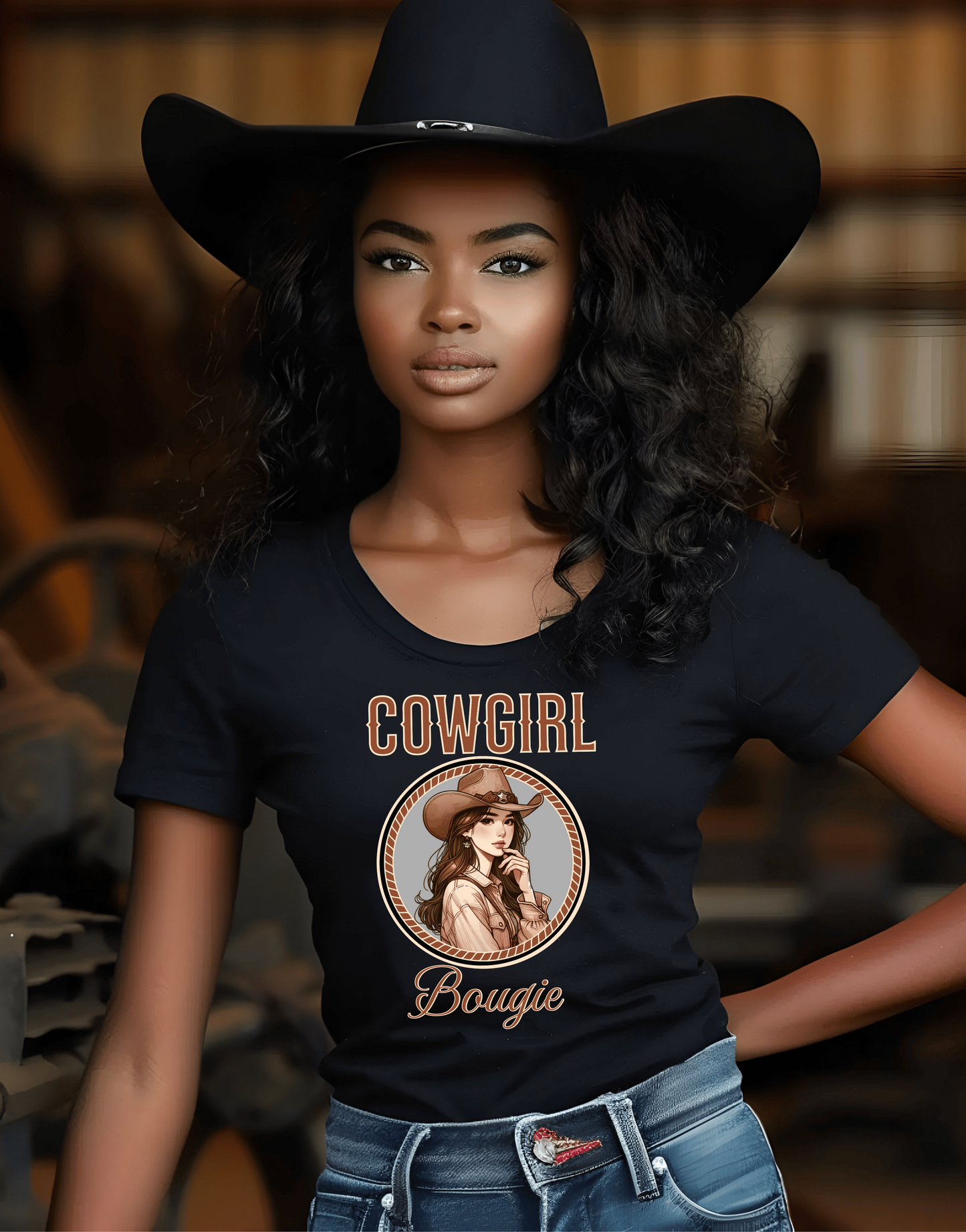 Cowgirl Bougie Unisex Softstyle T-Shirt