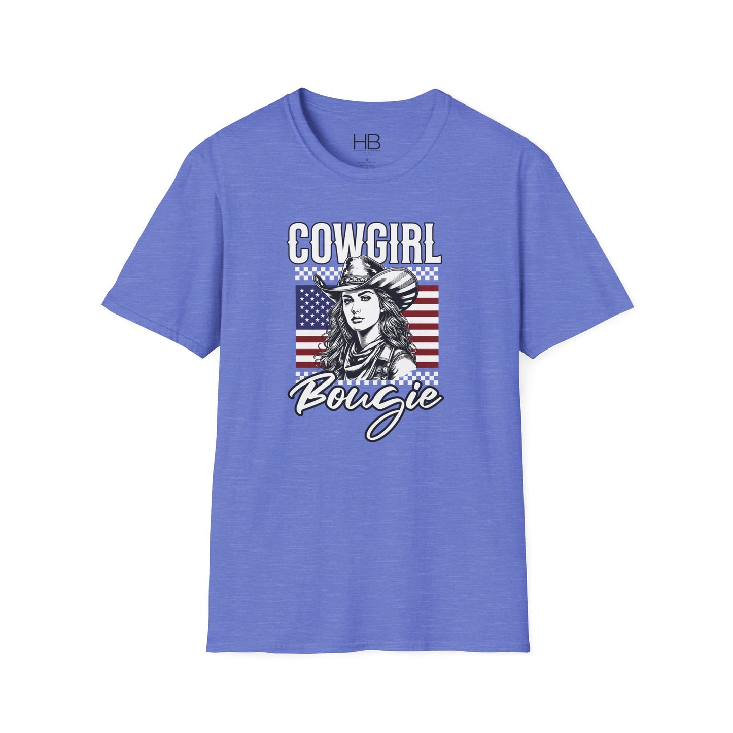 Cowgirl Bougie Flag T-Shirt