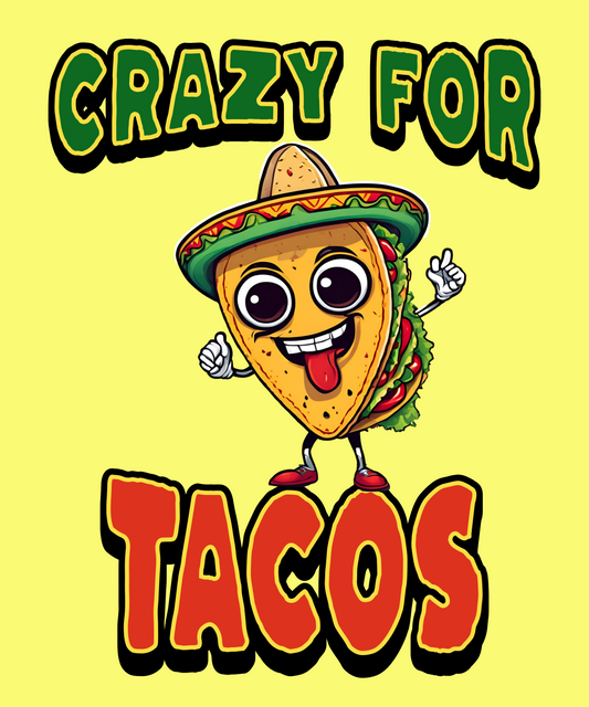 Crazy For Tacos Unisex Softstyle T-Shirt