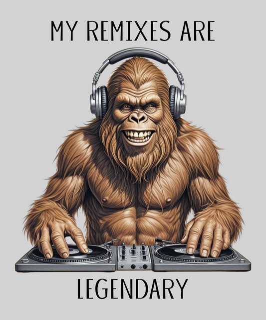 Sasquatch DJ Unisex Softstyle T-Shirt