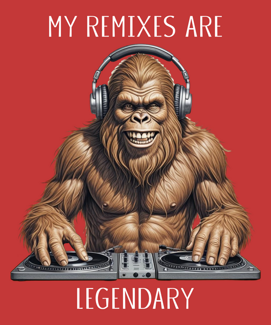 Sasquatch DJ Unisex Softstyle T-Shirt