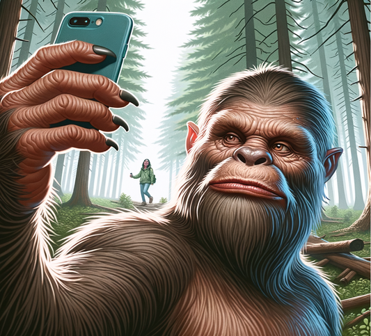 Sasquatch Selfies Unisex Softstyle T-Shirt