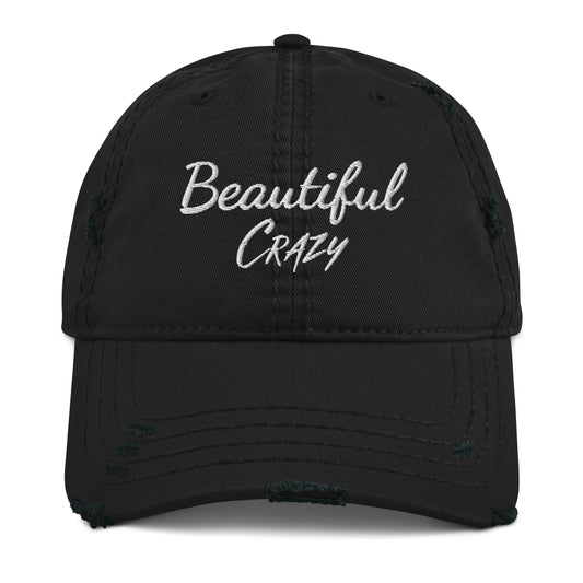 Beautiful Crazy Distressed Dad Hat