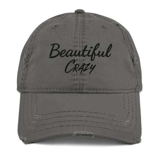 Beautiful Crazy Distressed Dad Hat