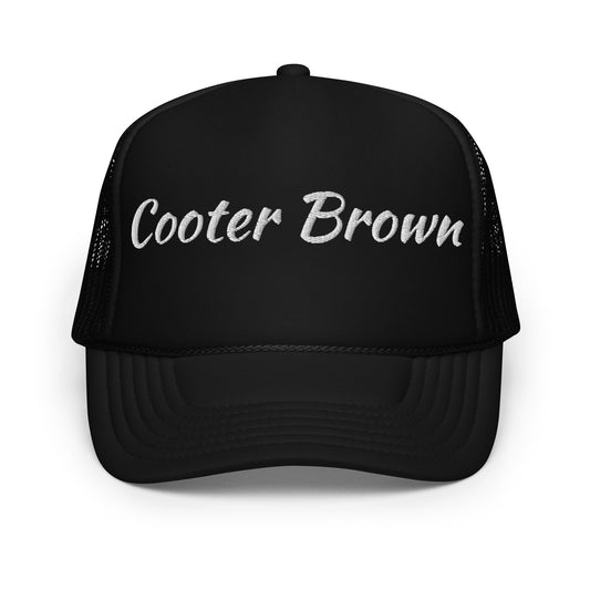 Cooter Brown Foam trucker hat
