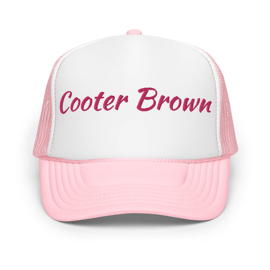 Cooter Brown Foam trucker hat