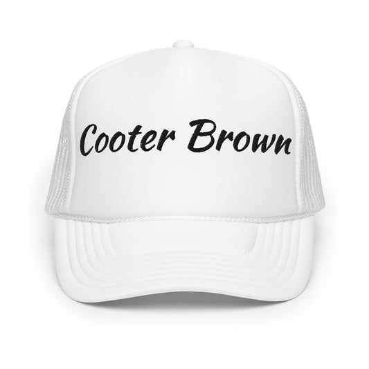 Cooter Brown Foam trucker hat